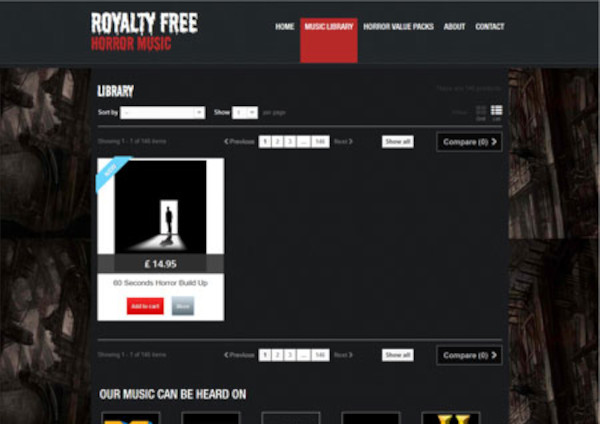 Royalty Free Horror Music Download